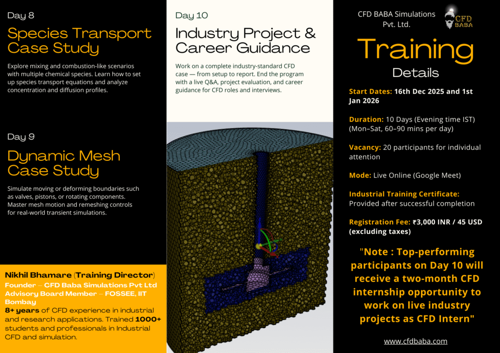 Industrial CFD Training